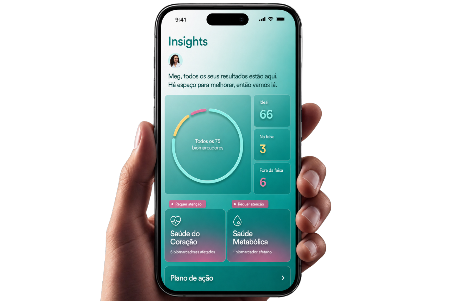 Aplicativo Theracorp em celular